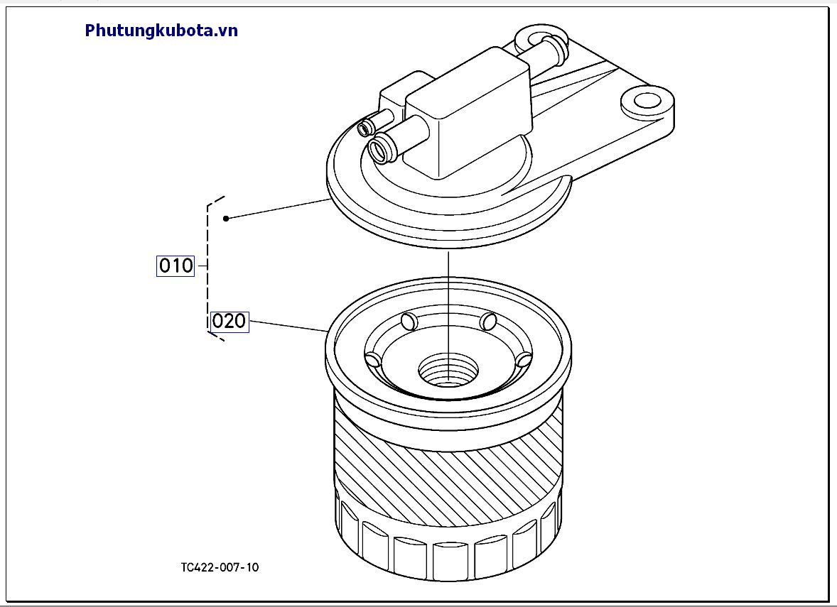 Bộ lọc nhiên liệu( những bộ phận cấu thành)